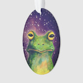 Ornement amateur de grenouille (devant)
