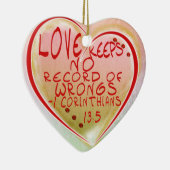 ORNEMENT - AMOUR NE GARDE AUCUN DISQUE DES MAUX - (Droite)