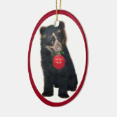 Ornement andin de la base 2011 d'ours (Gauche)