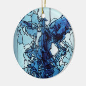 Ornement Ange Bleu (Gauche)