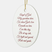 Ornement Angel Gardien (Gauche)