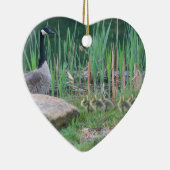 Ornement animal de bernaches du Canada (Droite)