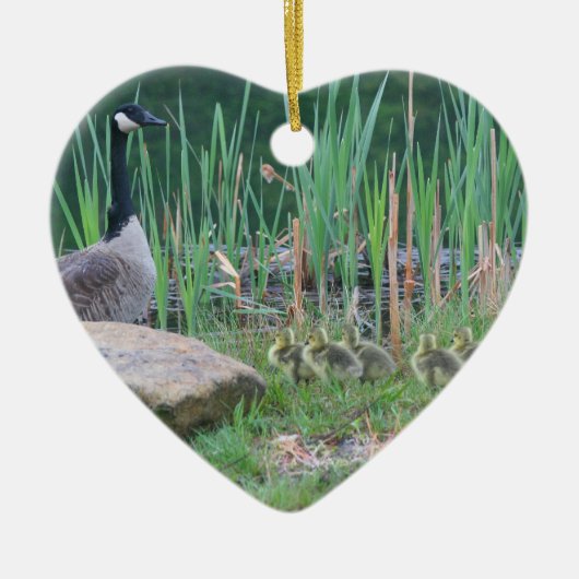 Ornement animal de bernaches du Canada (Devant)