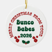 Ornement annuel Bunco Babe (Devant)