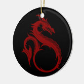Ornement Apalala Dragon Rouge (Gauche)