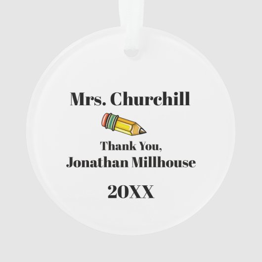 Ornement Apple (dos)