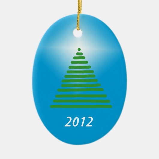 Ornement - Arbre avec étoile (Devant)