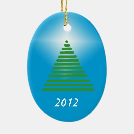 Ornement - Arbre avec étoile (Dos)