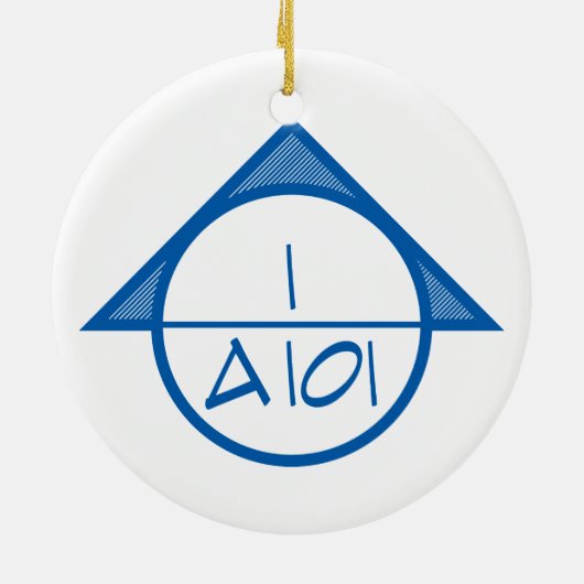 Ornement architectural de symbole de référence (Dos)