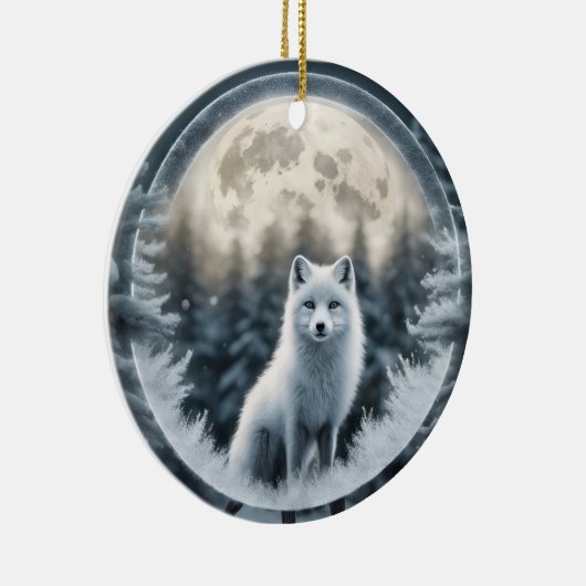 Ornement Arctic Fox (Droite)