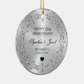 Ornement Argent Avec Diamants (Droite)