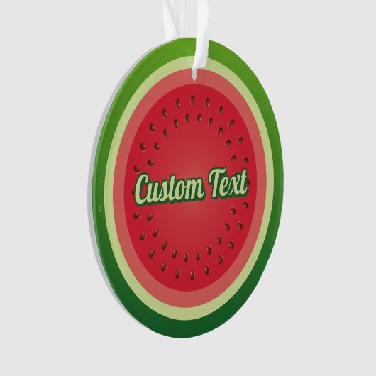 Ornement Arrière - plan de pastèque (devant)