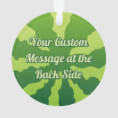 Ornement Arrière - plan de pastèque (dos)