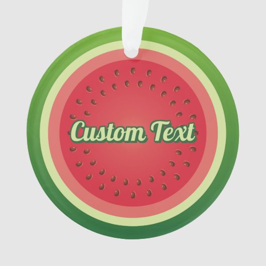 Ornement Arrière - plan de pastèque (devant)