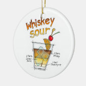 ORNEMENT - ART AIGRE DE COCKTAIL DE RECETTE DE (Gauche)