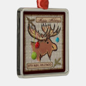 Ornement artistique d'orignaux du Colorado de parc (Droite)