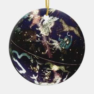Ornement astrologique céleste de globe