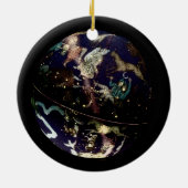 Ornement astrologique céleste de globe (Dos)