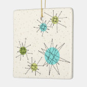 Ornement atomique iconique de Noël de Starbursts (Gauche)