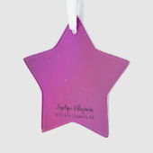 Ornement aurora Northern Southern Lights (devant)