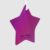 Ornement aurora Northern Southern Lights (devant)