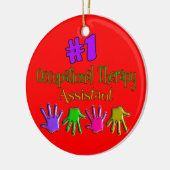 Ornement auxiliaire de Noël d'ergothérapie (Gauche)