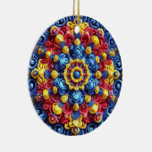 Ornement avec des couleurs roumaines Design (Droite)