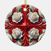 Ornement avec design Rose anglais (Devant)