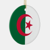 Ornement avec drapeau d'Algérie (Droite)