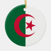 Ornement avec drapeau d'Algérie (Devant)
