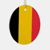 Ornement avec drapeau de Belgique (Droite)