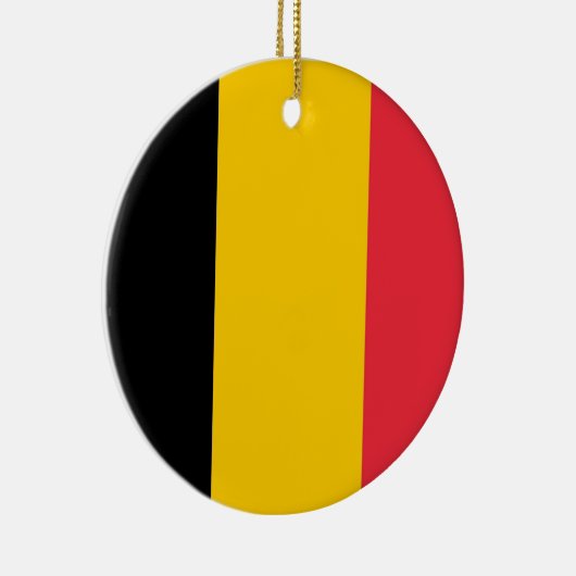 Ornement avec drapeau de Belgique (Droite)
