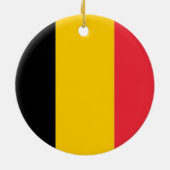 Ornement avec drapeau de Belgique (Dos)