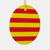 Ornement avec drapeau de Catalogne (Droite)