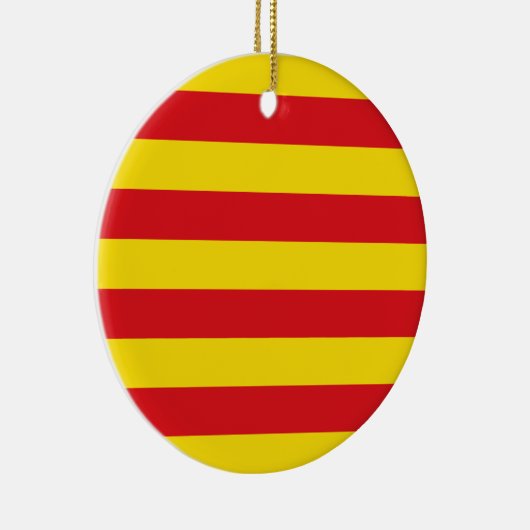 Ornement avec drapeau de Catalogne (Droite)