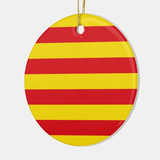 Ornement avec drapeau de Catalogne (Gauche)