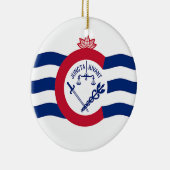 Ornement avec drapeau de Cincinnati, Ohio, États-U (Droite)