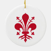 Ornement avec drapeau de Florence, Toscane (Dos)