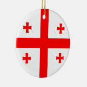 Ornement avec drapeau de Géorgie (Droite)