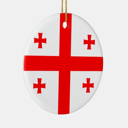 Ornement avec drapeau de Géorgie (Droite)