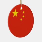 Ornement avec drapeau de la Chine (Droite)