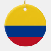 Ornement avec drapeau de la Colombie (Dos)