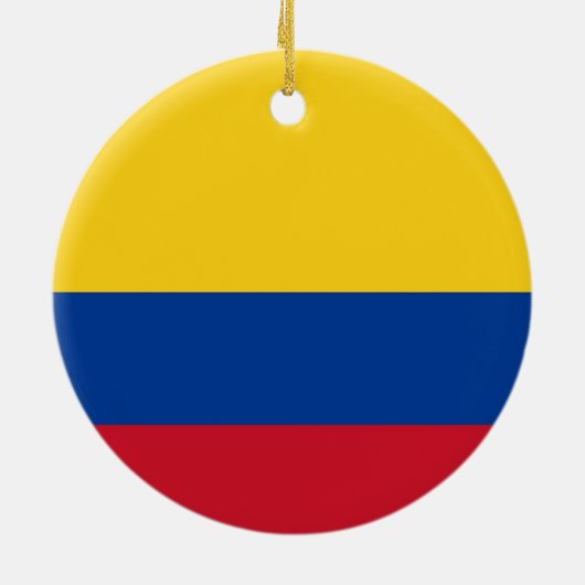 Ornement avec drapeau de la Colombie (Dos)