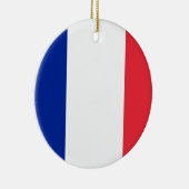 Ornement avec drapeau de la France (Droite)