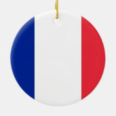 Ornement avec drapeau de la France (Dos)