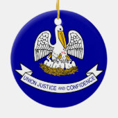 Ornement avec drapeau de la Louisiane (Dos)