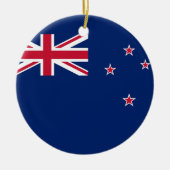 Ornement avec drapeau de la Nouvelle-Zélande (Devant)