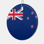 Ornement avec drapeau de la Nouvelle-Zélande (Gauche)