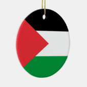Ornement avec drapeau de la Palestine (Droite)