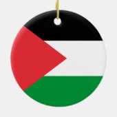 Ornement avec drapeau de la Palestine (Dos)